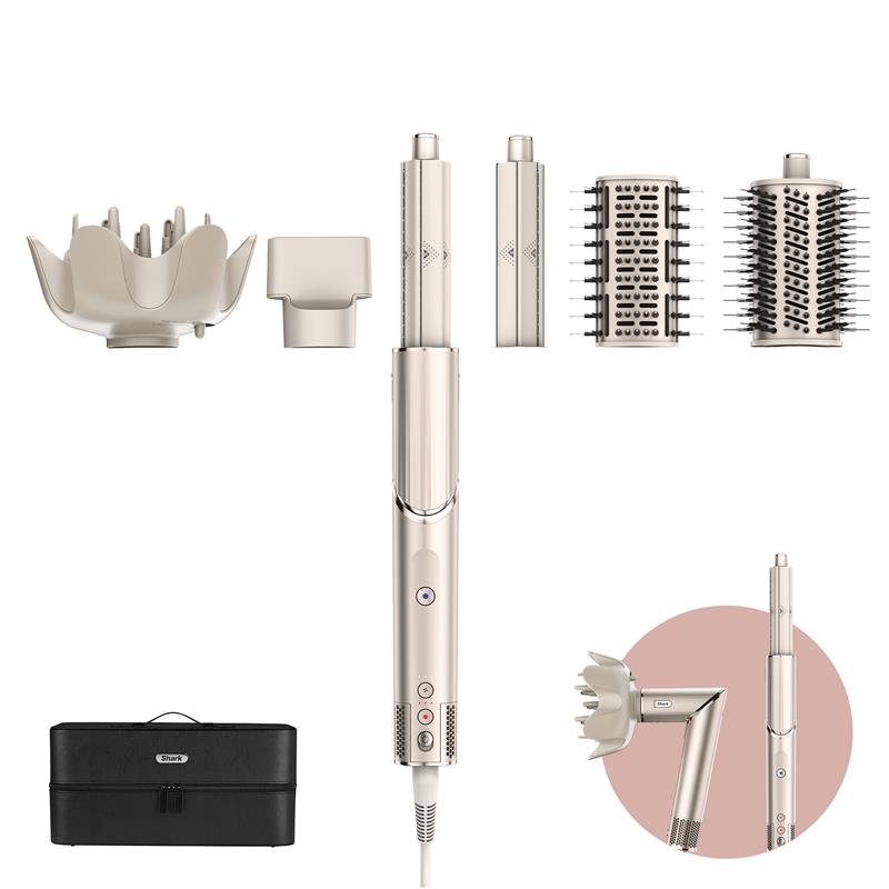 Shark FlexStyle® HD440SLEU 5in1 Hajformázó és hajszárító - Pezsgő