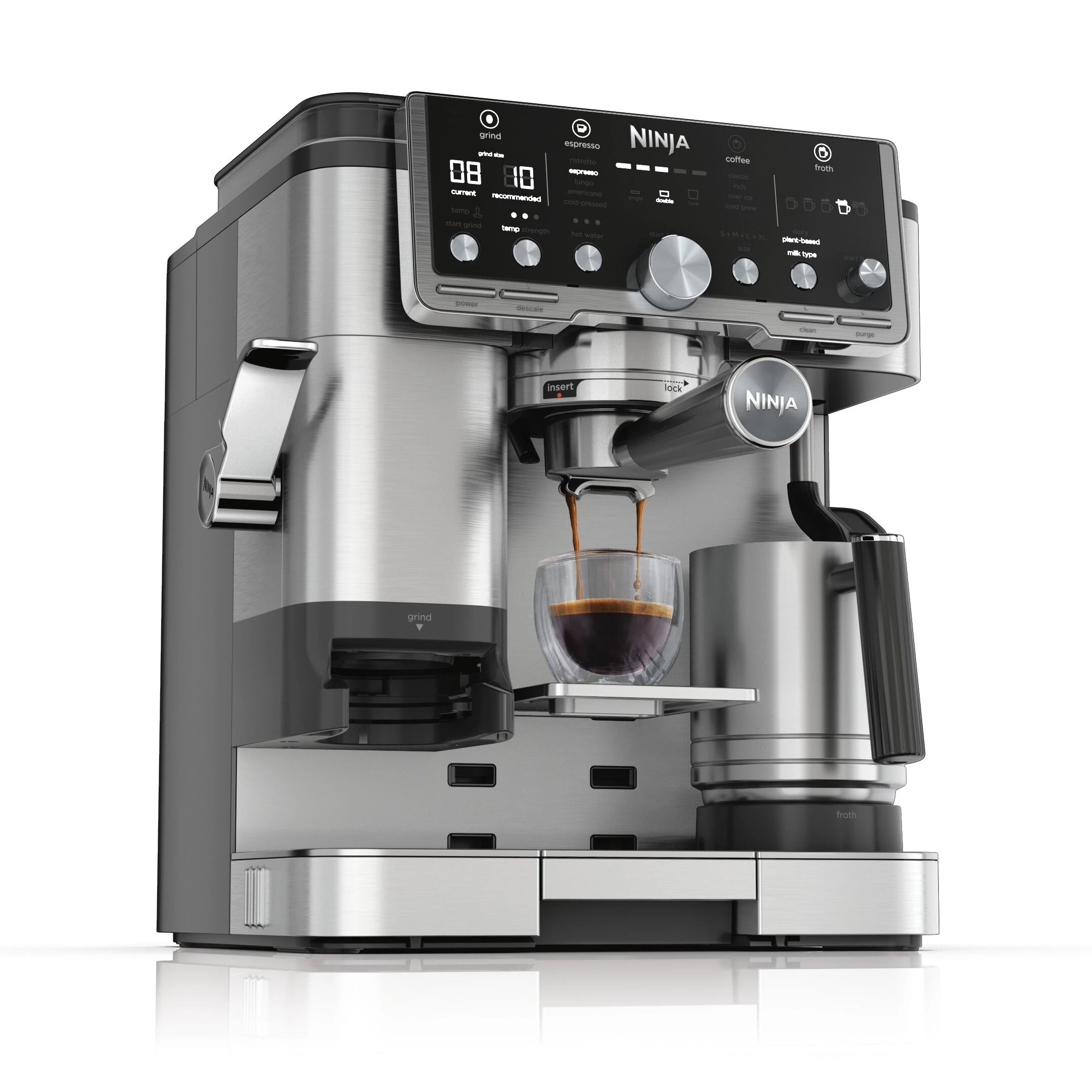 Ninja ES701EU Ninja Luxe™ Café Premier 3v1 kávovar na espresso, Drip Coffee a Cold Brew