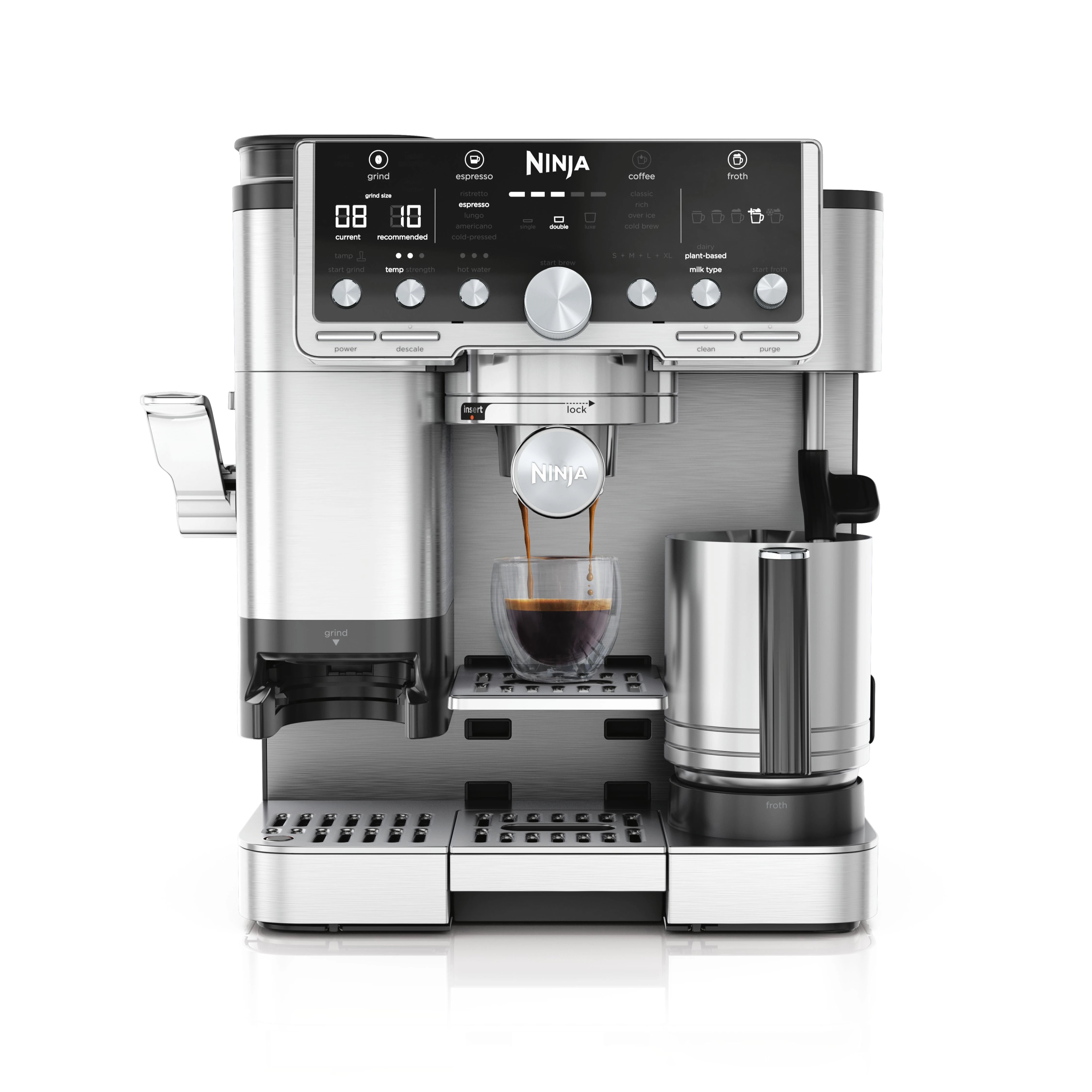 Ninja ES701EU Ninja Luxe™ Café Premier 3v1 kávovar na espresso, Drip Coffee a Cold Brew