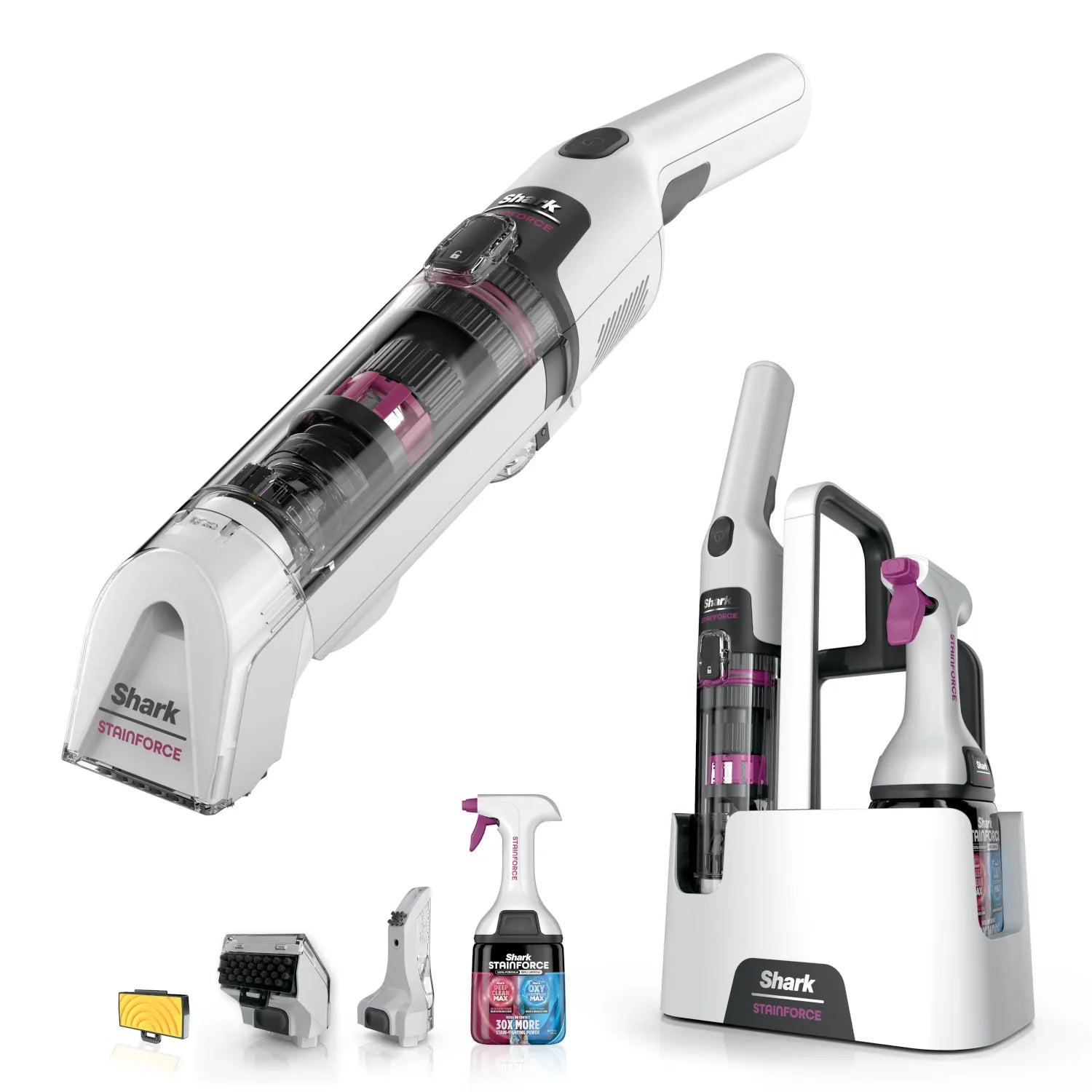 Shark HX100EUT StainForce – Bezdrátový čistič skvrn
