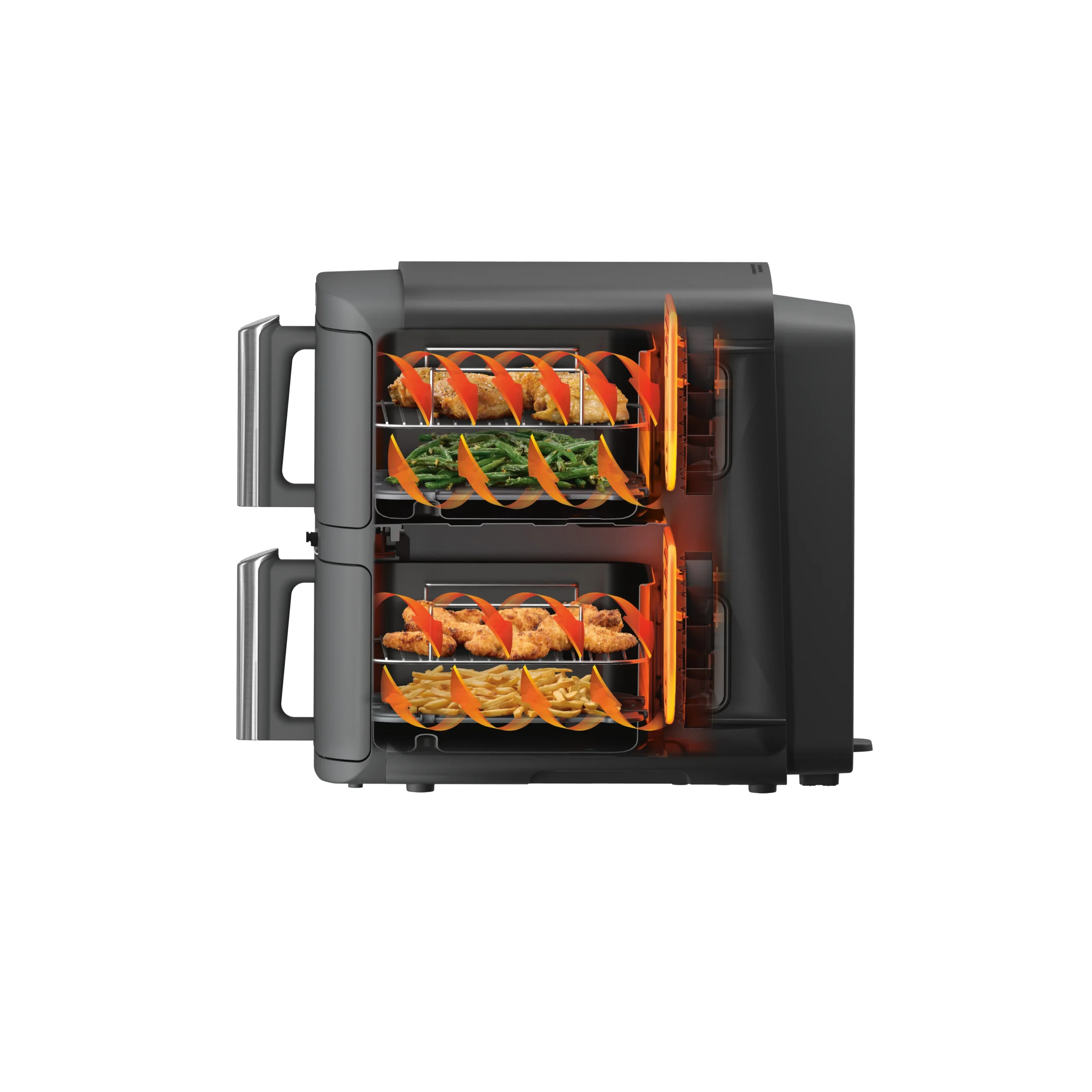Ninja SL451EU Double Stack horkovzdušná fritéza 9,5L - S teploměrem