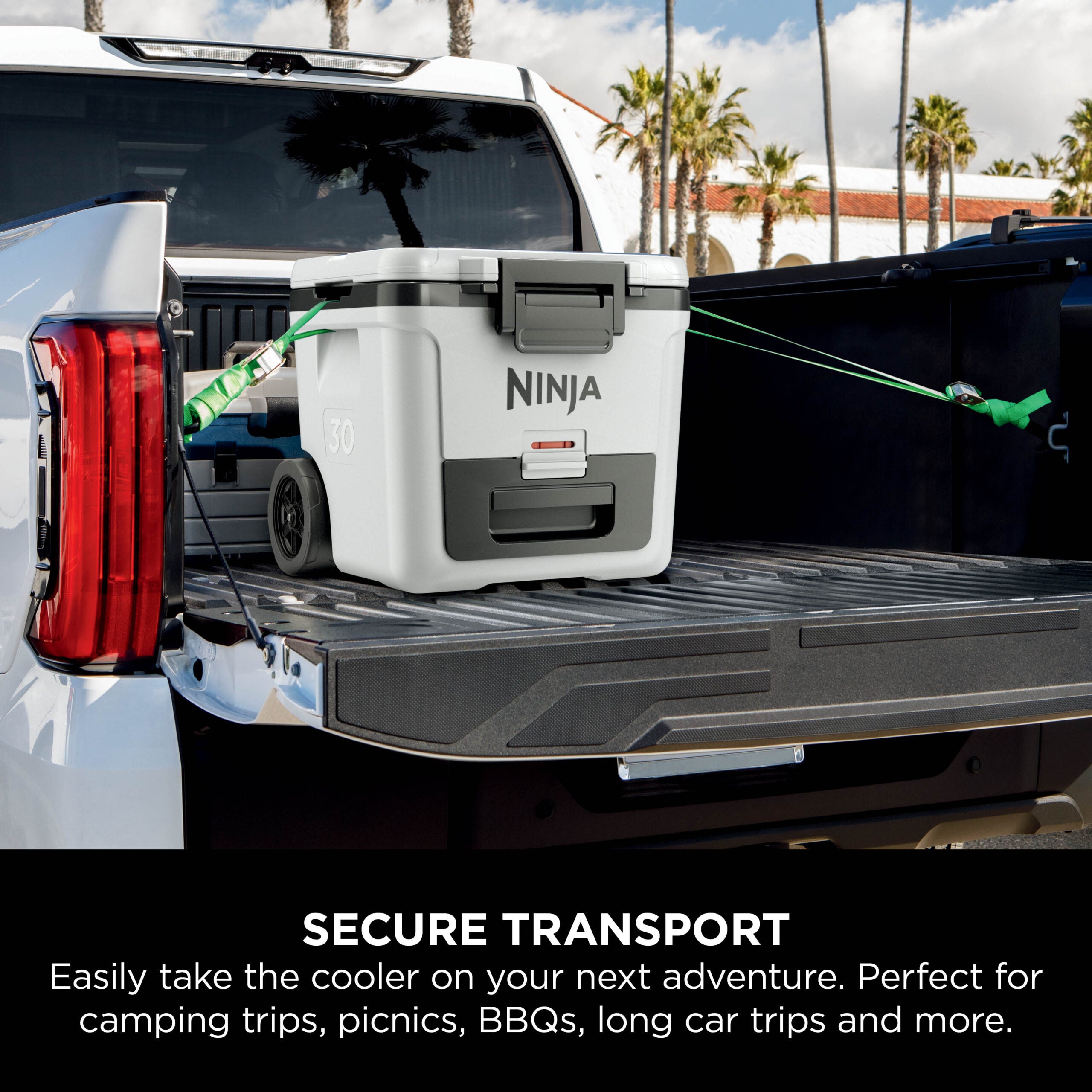 Ninja FB230EUWH Frost Vault Kolečkový chladicí box  – 28L – Bílá