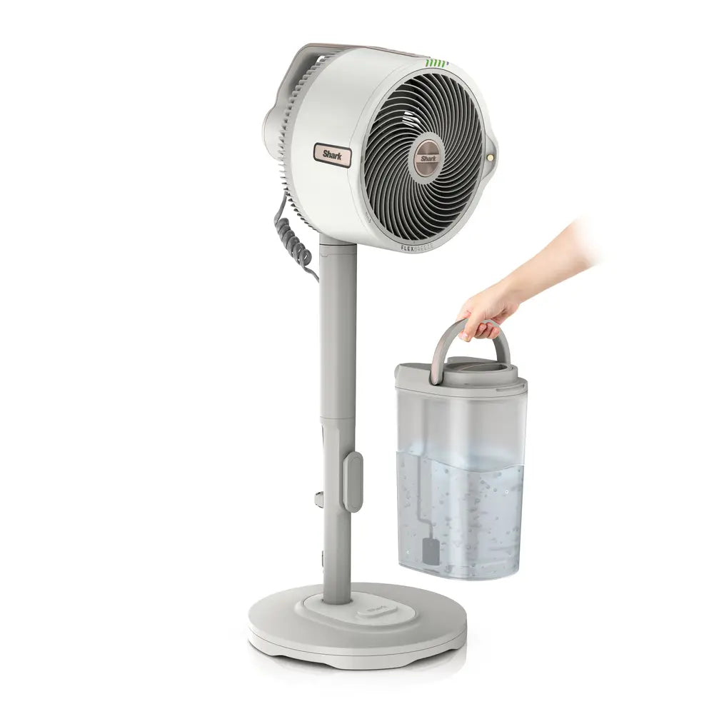 Shark FlexBreeze™ ProMist FA300EUWH Bezdrátový ventilátor s funkcí vodní mlhy - bílý