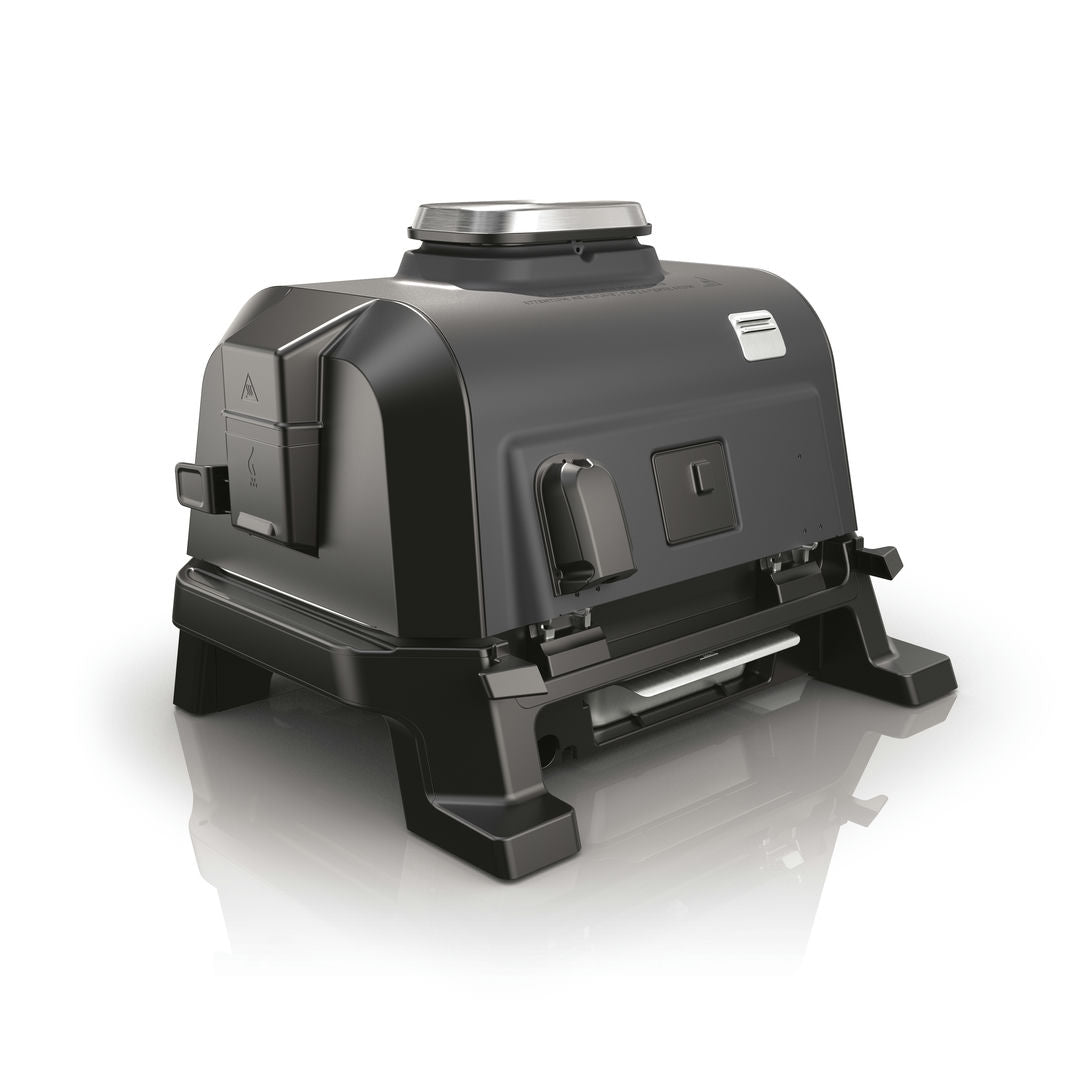 Ninja OG850EU Woodfire Pro XL; Elektrický BBQ, Gril, Airfryer & Udírna; Venkovní; 45 cm x 31 cm